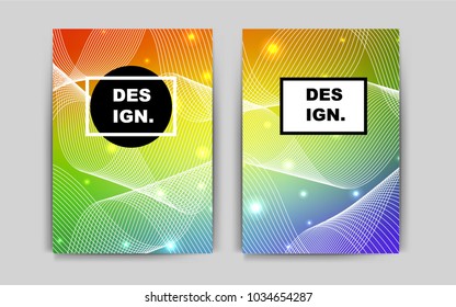 Light Multicolor vector cover for Envelopes. Modern abstract design concept with colorful gradient. Pattern for ads, leaflets, labels of your business.