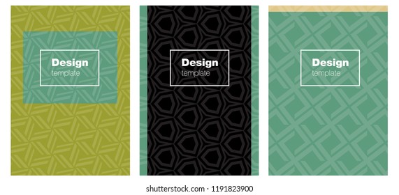 Light Multicolor vector cover for notebooks. Abstract booklet on colored background with gradient. Design for cover of books, notepads.