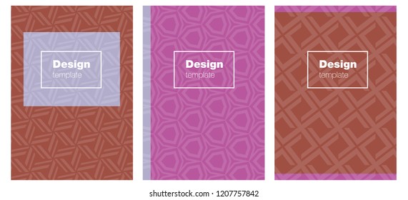 Light Multicolor vector cover for notebooks. Glitter abstract design concept with text box. Design for cover of books, notepads.