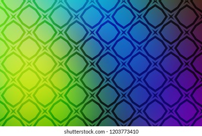 Light Multicolor vector cover with small and big stars. Blurred decorative design in simple style with stars. Pattern for new year ad, booklets.