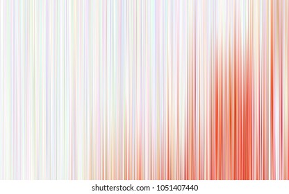 Light Multicolor vector cover with stright stripes. Decorative shining illustration with lines on abstract template. Smart design for your business advert.