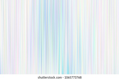 Light Multicolor vector cover with stright stripes. Glitter abstract illustration with colored sticks. Template for your beautiful backgrounds.
