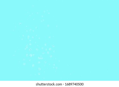 Light Multicolor vector doodle backdrop with leaves. Colorful abstract illustration with leaves in doodle style. New template for your brand book.