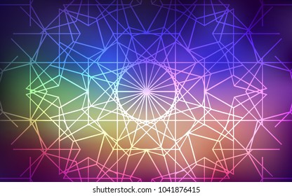 Light Multicolor vector doodle blurred background. A completely new color illustration in doodle style drawn by child. A completely new template for your business design.