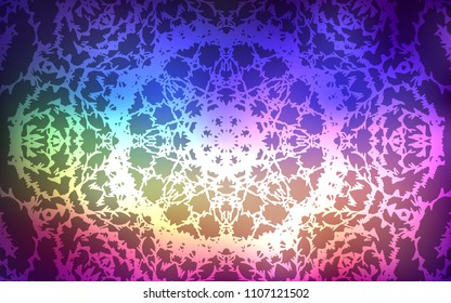 Light Multicolor vector doodle blurred template. An elegant bright illustration with lines drawn by child in Natural style. Brand-new style for your business design.