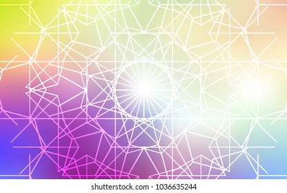 Light Multicolor vector doodle bright template. An elegant bright illustration with lines drawn by child in Natural style. The completely new template can be used for your brand book.