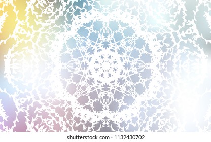 Light Multicolor vector doodle bright layout. Doodles created by child on blurred abstract background with gradient. The elegant pattern can be used as a part of a brand book.