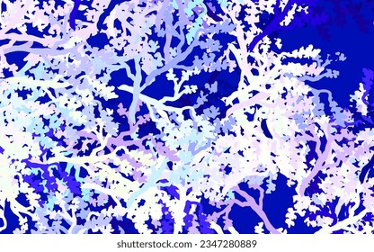 Light Multicolor vector doodle layout with leaves, branches. An elegant bright illustration with leaves and branches. Brand new design for your business.