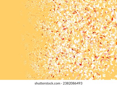 Light Multicolor vector elegant wallpaper with leaves. leaves on blurred abstract background with gradient. A new texture for your wallpaper design.