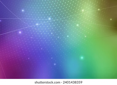 Light Multicolor vector Glitter abstract illustration with blurred drops of rain. Glitter abstract illustration with blurred drops of rain. Simple design for your web site.