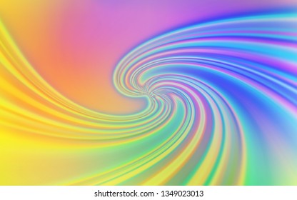Light Multicolor vector glossy abstract backdrop. Abstract colorful illustration with gradient. New design for your business.