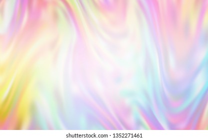 Light Multicolor vector glossy abstract layout. An elegant bright illustration with gradient. New design for your business.