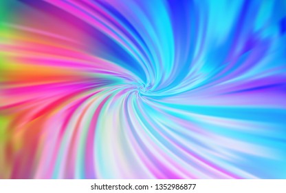 Light Multicolor vector glossy abstract backdrop. Shining colored illustration in smart style. Elegant background for a brand book.