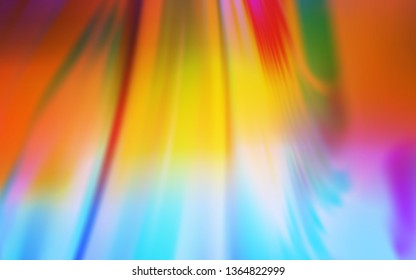 Light Multicolor vector glossy abstract backdrop. Colorful abstract illustration with gradient. Smart design for your work.