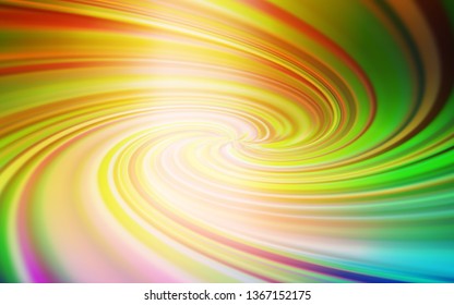 Light Multicolor vector glossy abstract backdrop. A completely new colored illustration in blur style. New style design for your brand book.