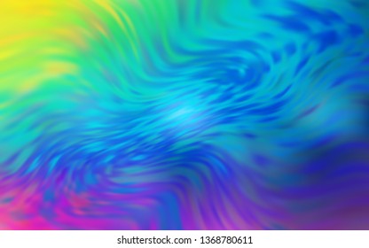 Light Multicolor vector glossy abstract backdrop. An elegant bright illustration with gradient. New design for your business.