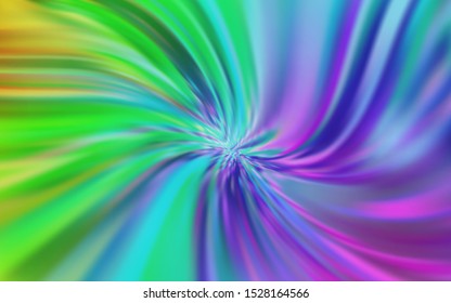 Light Multicolor vector glossy abstract backdrop. Abstract colorful illustration with gradient. Background for a cell phone.