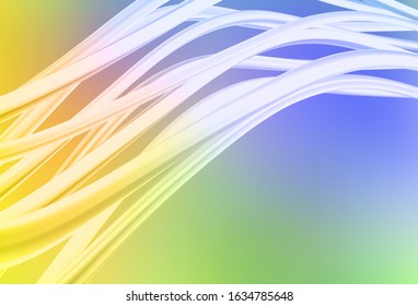Light Multicolor vector glossy abstract backdrop. A completely new colored illustration in blur style. Smart design for your work.