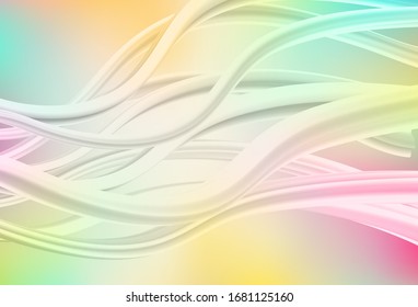 Light Multicolor vector glossy abstract layout. Glitter abstract illustration with gradient design. Blurred design for your web site.