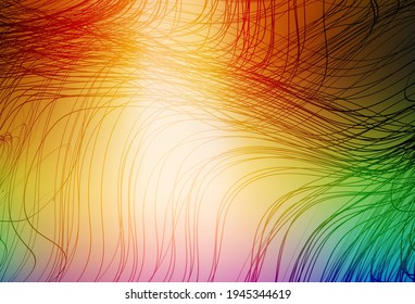 Light Multicolor vector glossy abstract layout. Shining colorful illustration in smart style. New style design for your brand book.