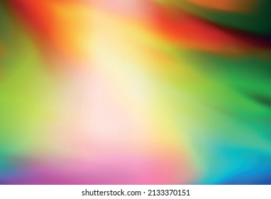 Light Multicolor vector glossy abstract backdrop. Glitter abstract illustration with gradient design. Background for a cell phone.