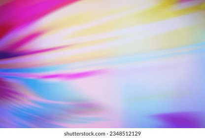 Light Multicolor vector glossy abstract backdrop. Colorful illustration in abstract style with gradient. The best blurred design for your business.