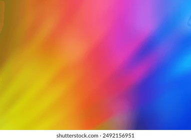 Light Multicolor vector glossy abstract background. Colorful illustration in abstract style with gradient. Completely new design for your business.