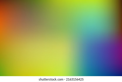 Light multicolor vector gradient blur background. Blur colorful illustration in brand new style. Sample for your designs.