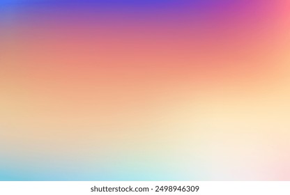 Light multicolor vector gradient blur texture. Colorful illustration with gradient in halftone style. Background for web designers.