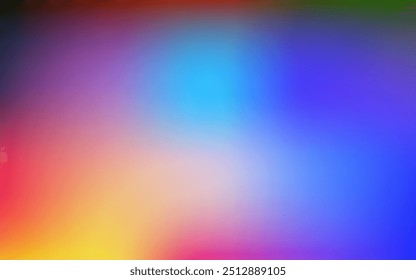 Light multicolor vector gradient blur texture. Colorful gradient abstract illustration in blur style. Modern design for your apps.