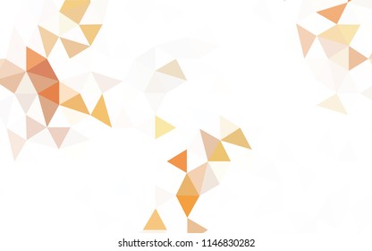 Light Multicolor vector gradient triangles pattern. Creative geometric illustration in Origami style with gradient. Polygonal design for your web site.