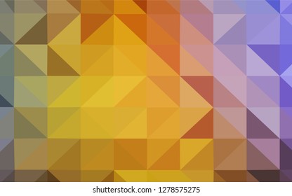 Light Multicolor vector gradient triangles texture. Modern abstract illustration with triangles. New template for your brand book.