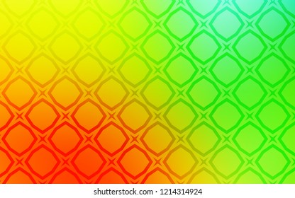 Light Multicolor vector layout with bright stars. Blurred decorative design in simple style with stars. Template for sell phone backgrounds.