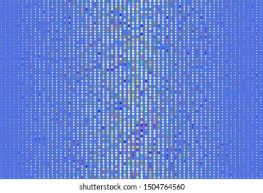 Light Multicolor vector layout with circle shapes. Illustration with set of shining colorful abstract circles. Pattern for beautiful websites.