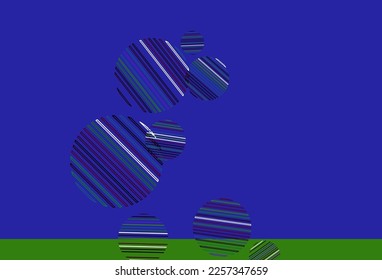 Light Multicolor vector layout with circle shapes. Blurred bubbles on abstract background with colorful gradient. New template for your brand book.