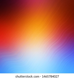 Light Multicolor vector layout with circular arc. Abstract illustration with gradient bows. Best design for your ad, poster, banner.