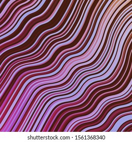 Light Multicolor vector layout with circular arc. Abstract illustration with bandy gradient lines. Template for cellphones.