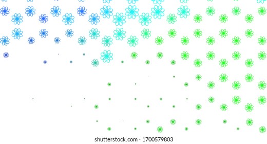 Light Multicolor vector layout with circular arc. Abstract illustration with gradient bows. Pattern for ads, commercials.