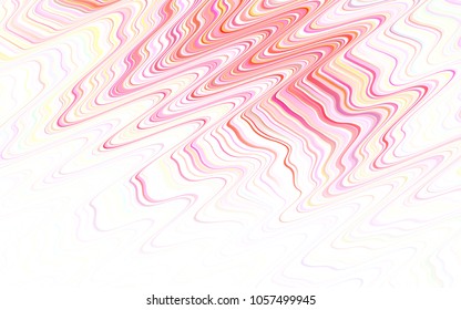 Light Multicolor vector layout with flat lines. Lines on blurred abstract background with gradient. The pattern for ad, booklets, leaflets.