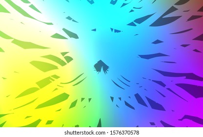 Light Multicolor vector layout with flat lines. Blurred decorative design in simple style with lines. Template for your beautiful backgrounds.