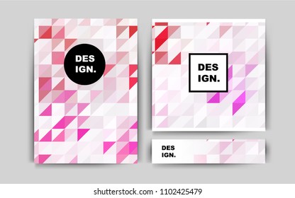 Light Multicolor vector layout for Leaflets. Web interface on abstract background with colorful gradient. The pattern can be used for any ad, booklets.