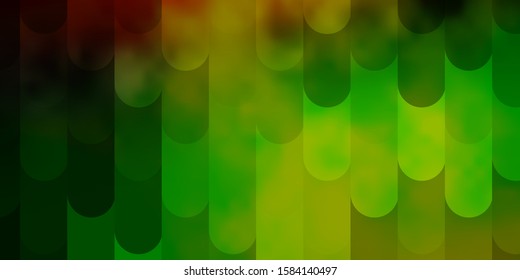 Light Multicolor vector layout with lines. Gradient illustration with straight lines in abstract style. Smart design for your promotions.