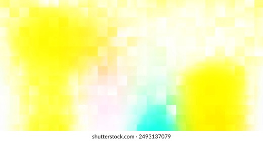 Light multicolor vector layout with lines, rectangles. Abstract illustration with gradient squares , rectangles. Template for mobile phones.