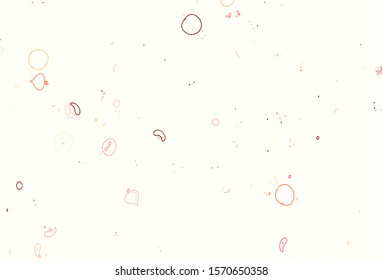 Light Multicolor vector layout with restaurant food. Colorful decorative design of snacks in doodle style. Design for ad, poster, banner of cafes or restaurants.