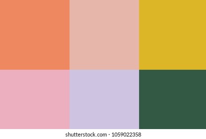 Light Multicolor vector layout with set of colors. Color palette with set of colors. Pattern of colors for designers of booklets, leaflets.