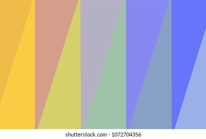 Light Multicolor vector low poly texture. A completely new color illustration in a  polygonal style. A completely new design for your business.