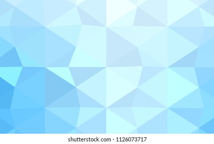 Light Multicolor vector low poly cover. Modern geometrical abstract illustration with gradient. A completely new design for your business.