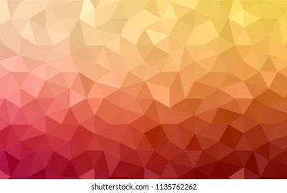 Light Multicolor vector low poly layout. Creative geometric illustration in Origami style with gradient. Polygonal design for your web site.