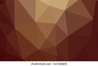 Light Multicolor vector low poly layout. Geometric illustration in Origami style with gradient.  Brand new style for your business design.