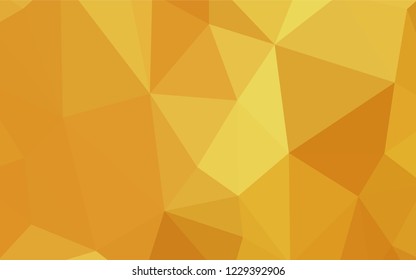 Light Multicolor vector low poly texture. Glitter abstract illustration with an elegant triangles. Triangular pattern for your design.